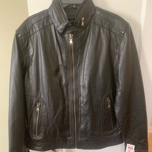 Men’s Emanuel Ungaro leather jacket size M